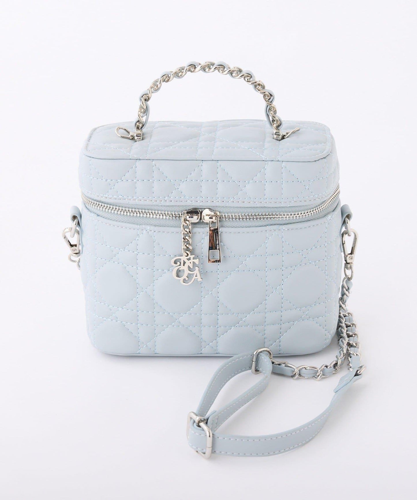 帶吊飾絎縫化妝包