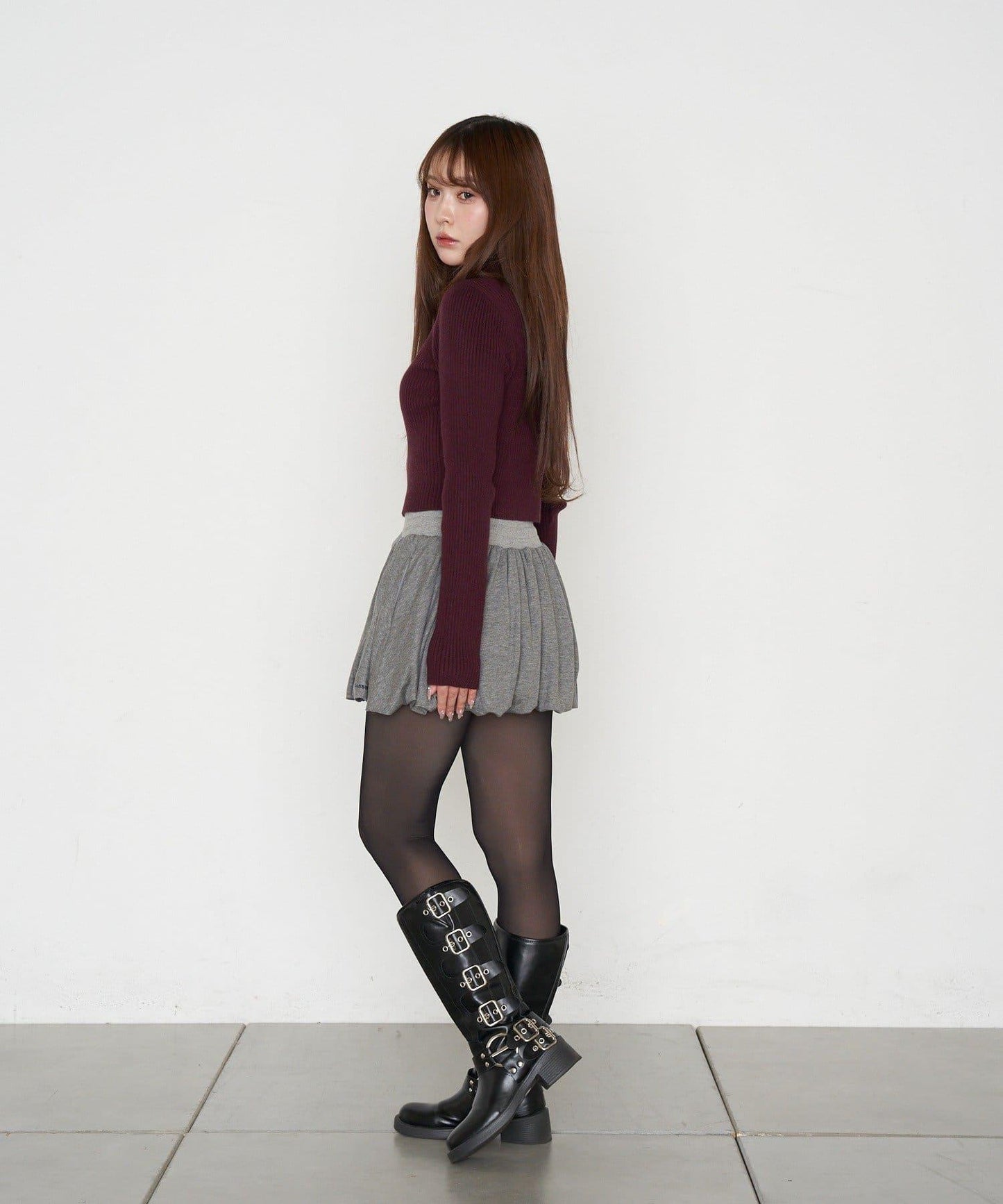 簡約高領針織衫