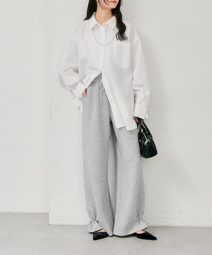 紐扣層疊寬鬆襯衫