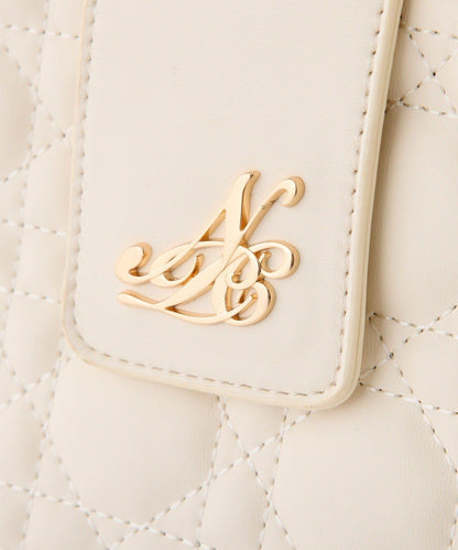 【復刻】帶徽章絎縫可摺疊托特包