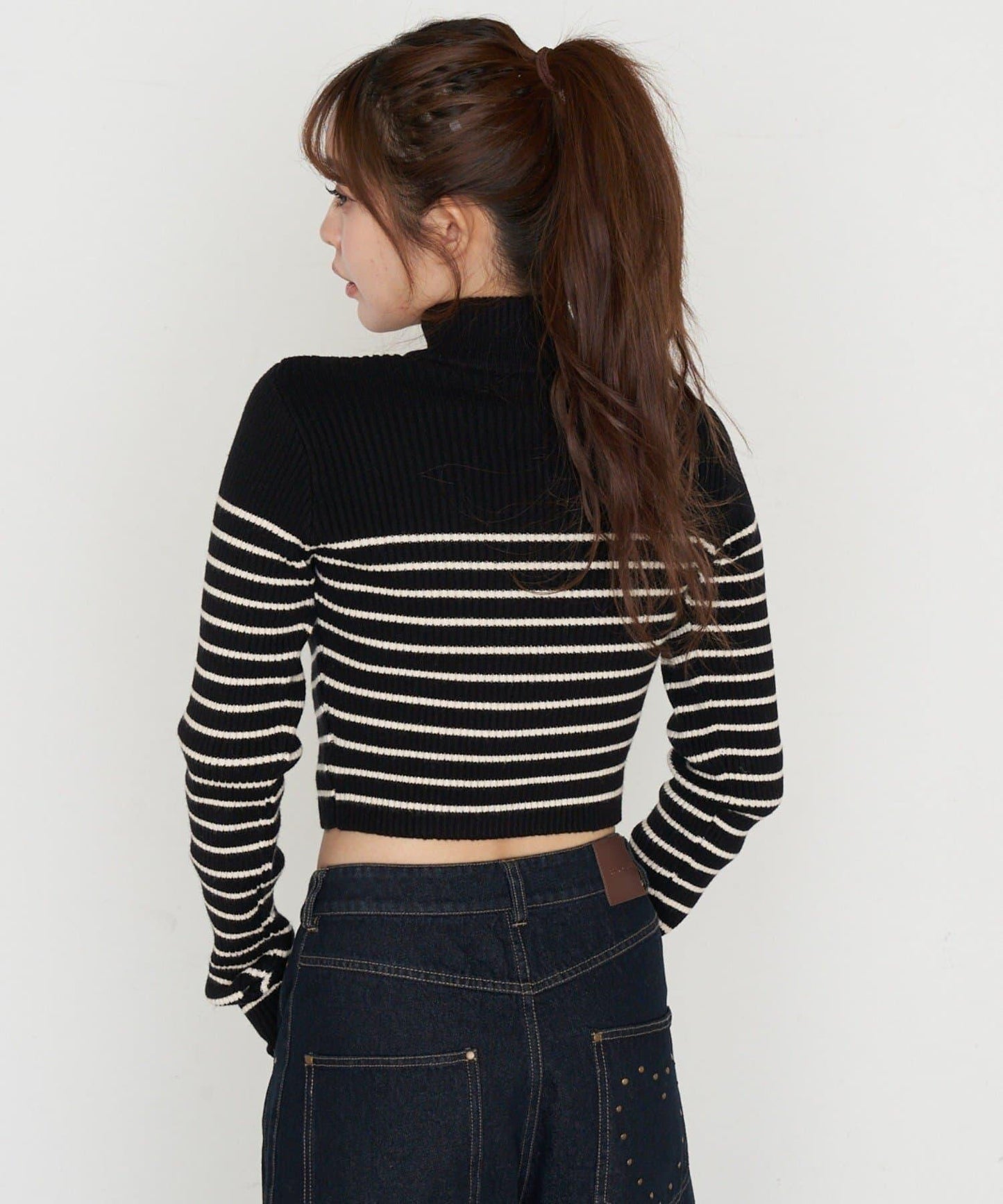 簡約高領針織衫