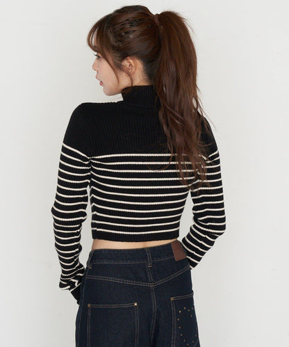 簡約高領針織衫