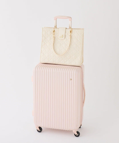 【復刻】帶徽章絎縫可摺疊托特包