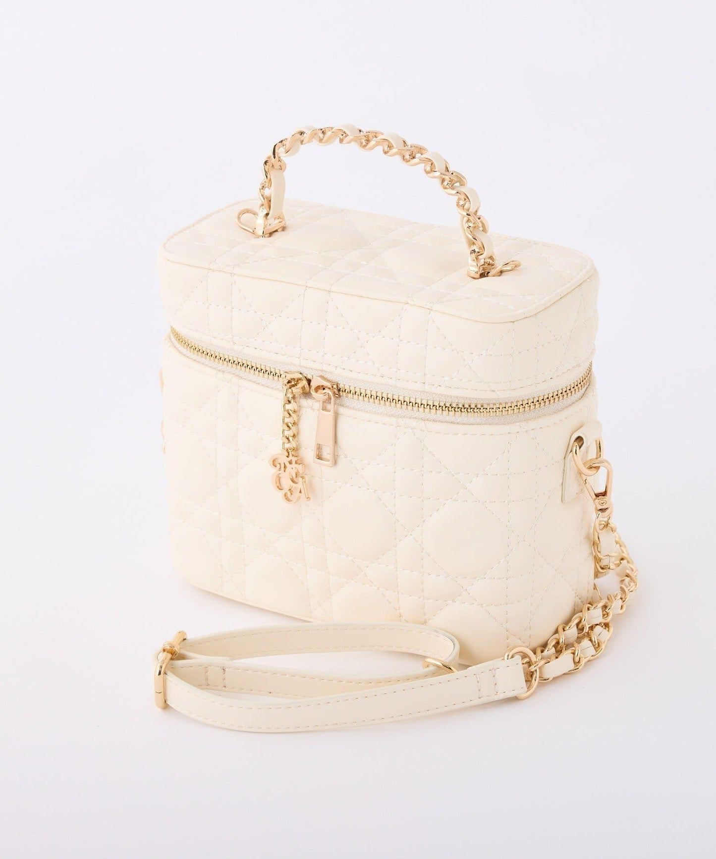 帶吊飾絎縫化妝包