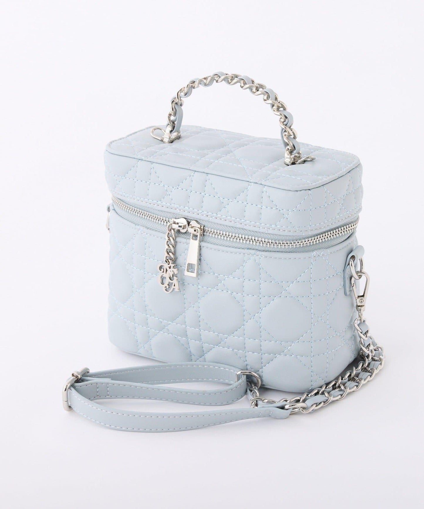 帶吊飾絎縫化妝包