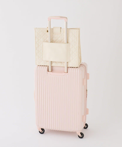 【復刻】帶徽章絎縫可摺疊托特包