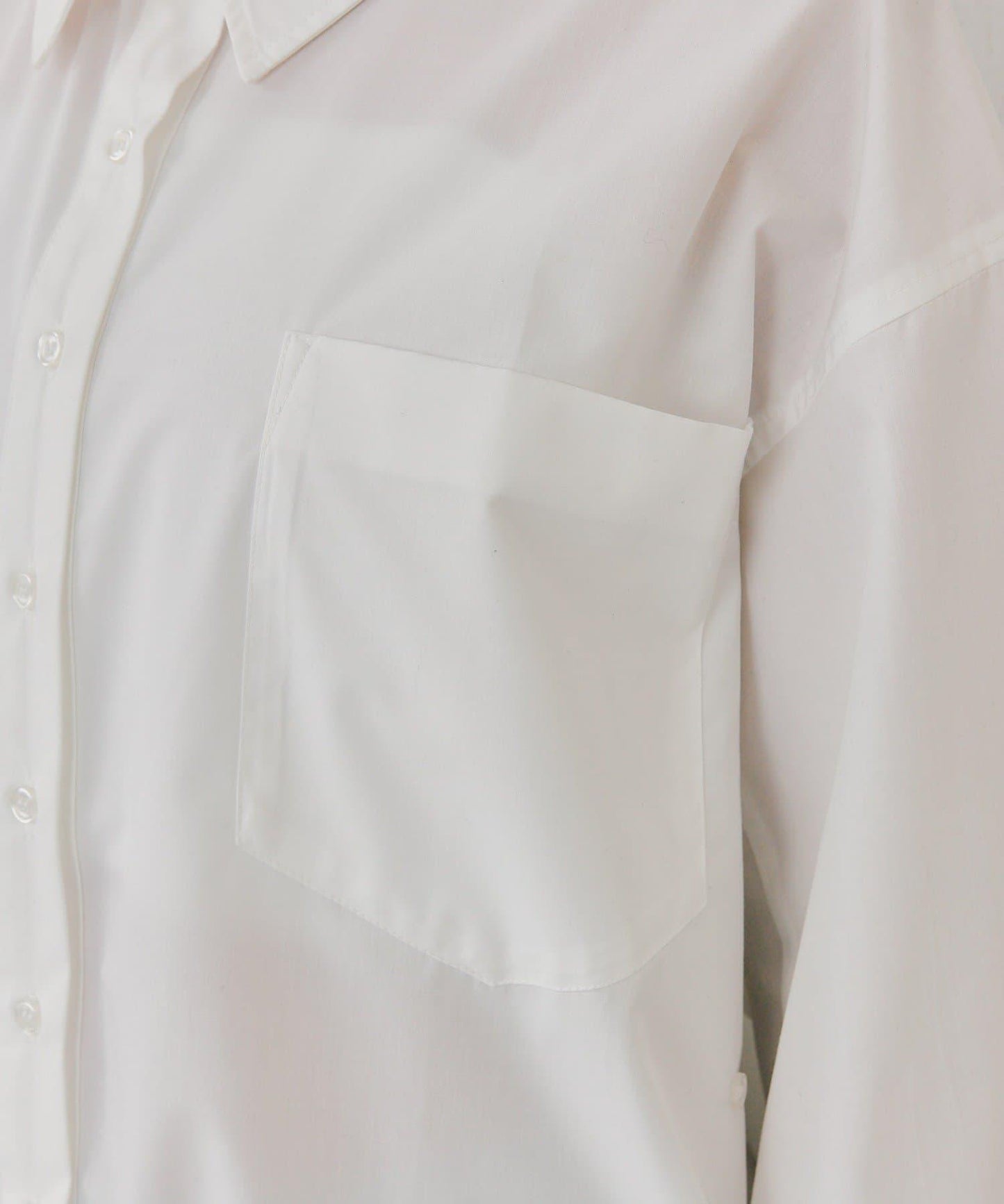 紐扣層疊寬鬆襯衫