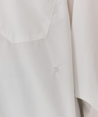 紐扣層疊寬鬆襯衫