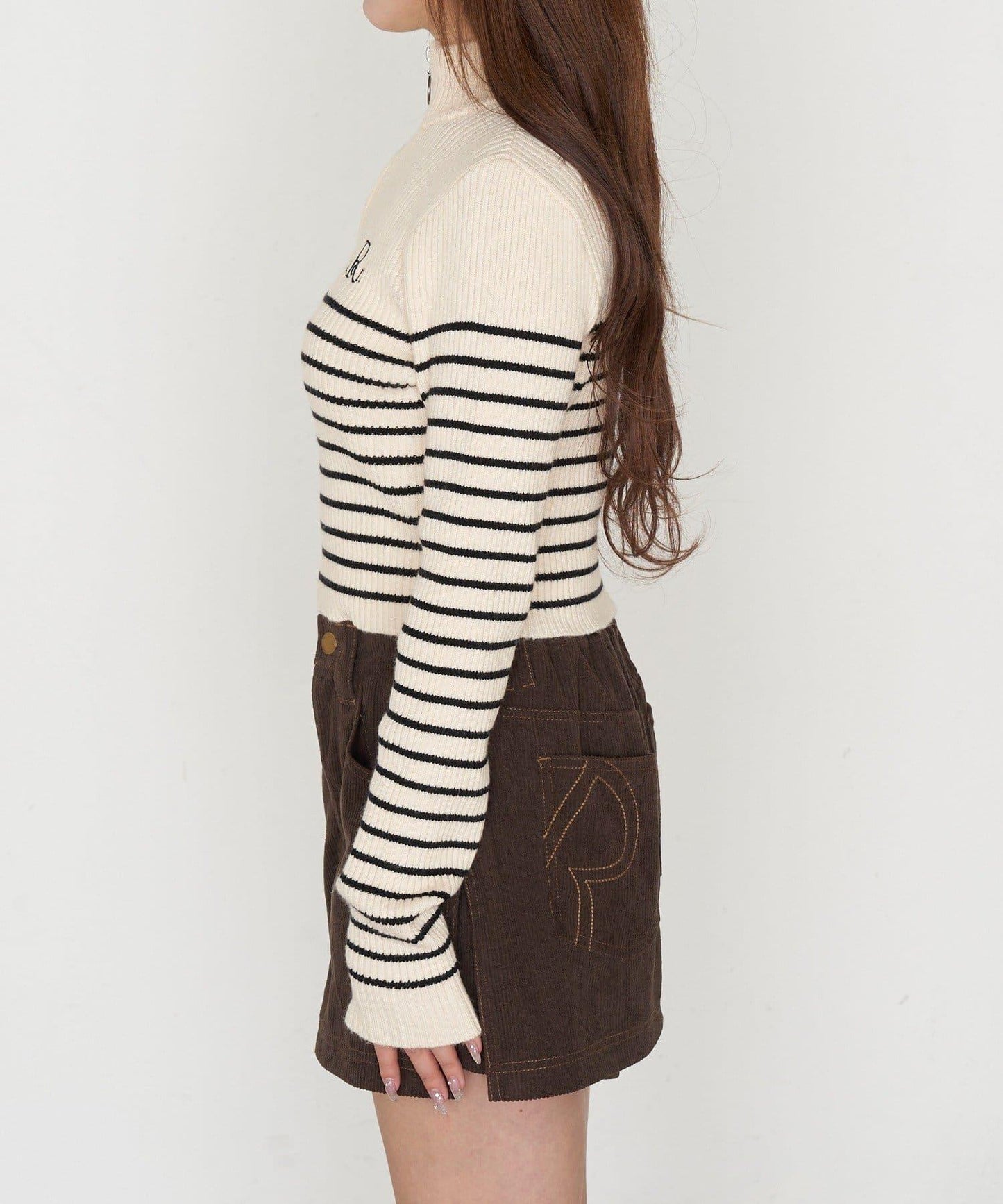 簡約高領針織衫