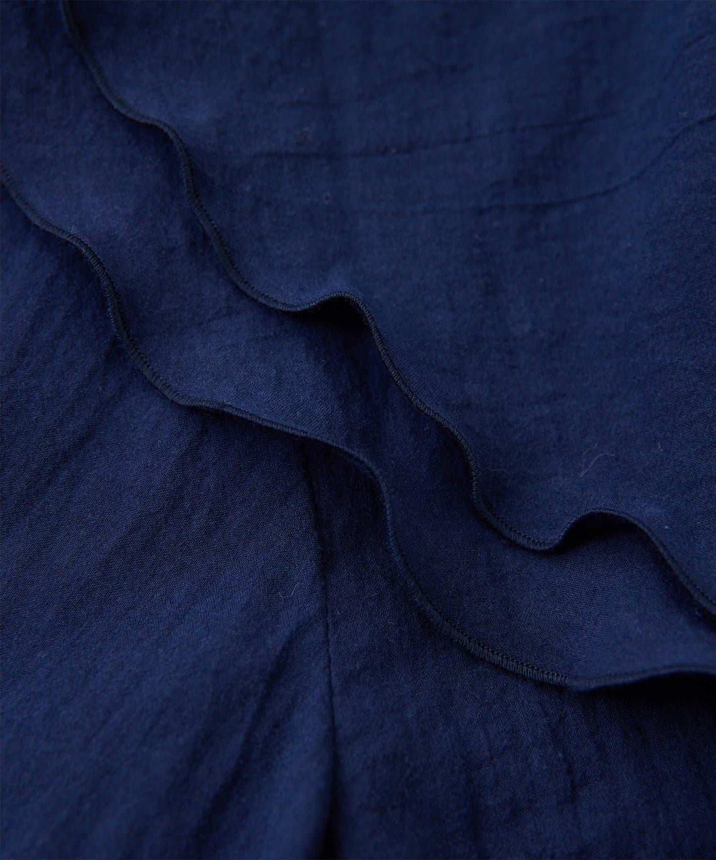 棉質荷葉邊襯衫