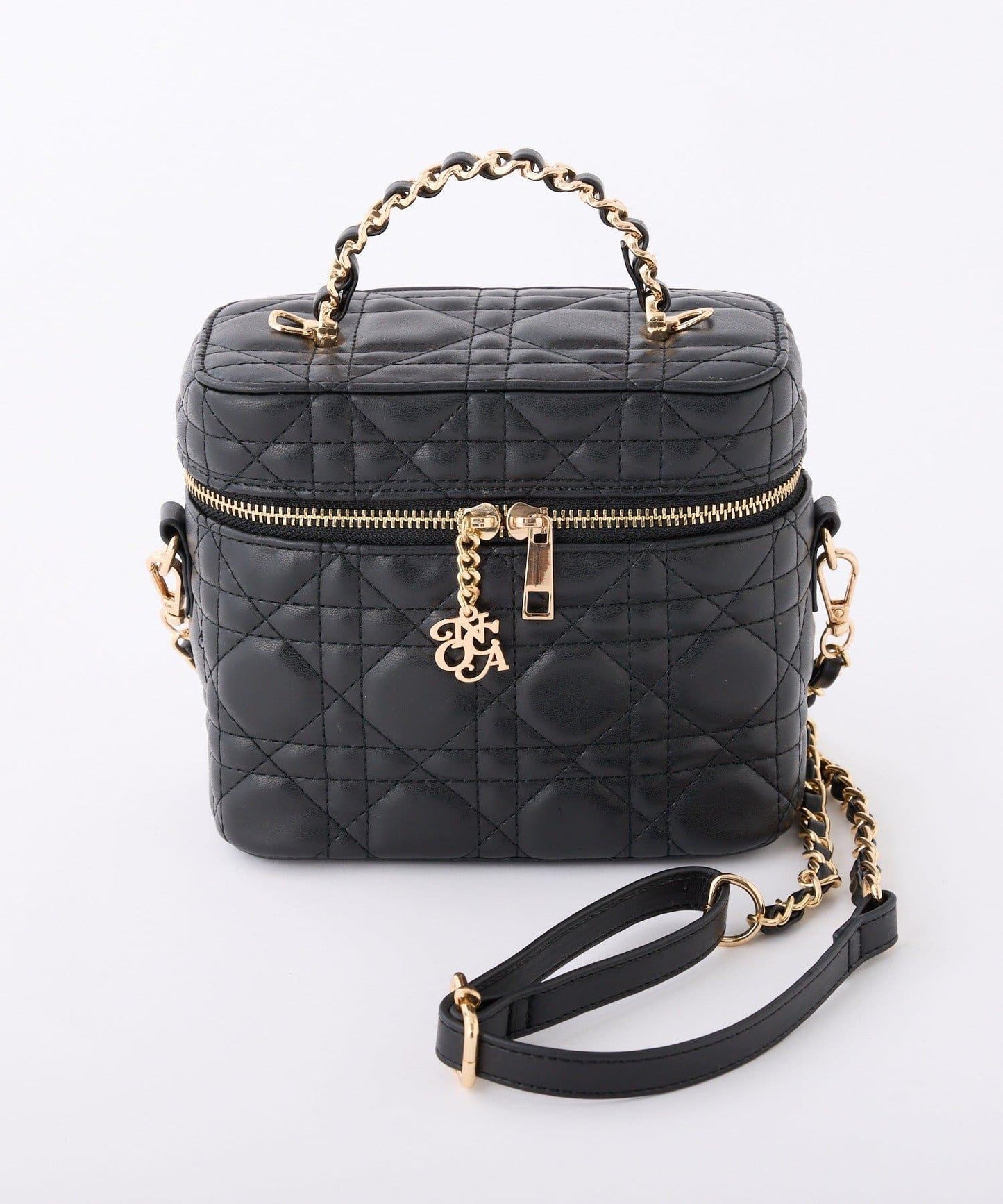 帶吊飾絎縫化妝包