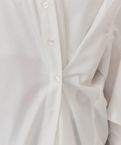 紐扣層疊寬鬆襯衫