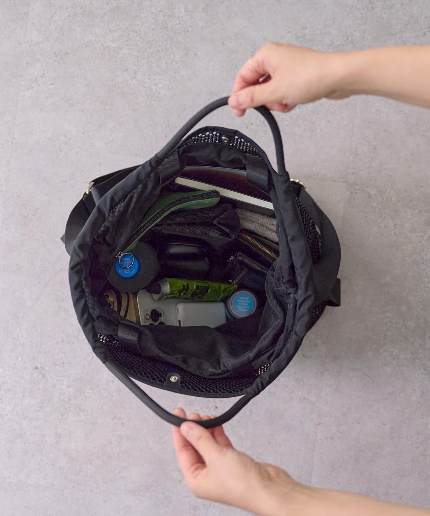 《FRIPIER》網眼雙用托特包