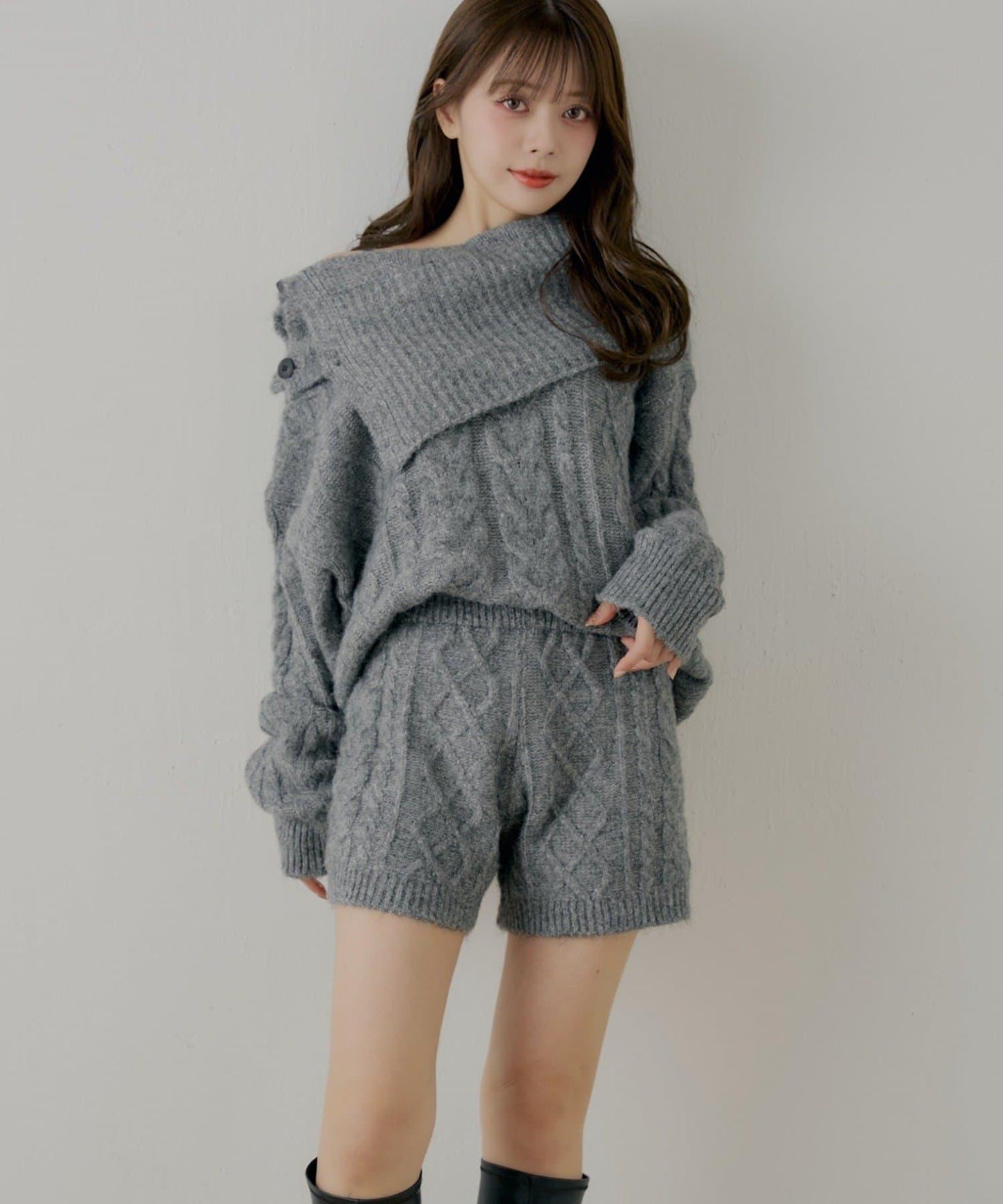 【套裝可搭配】針織短褲