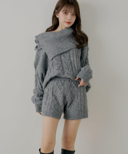 【套裝可搭配】針織短褲