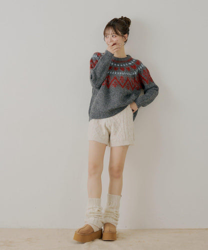 【套裝可搭配】針織短褲