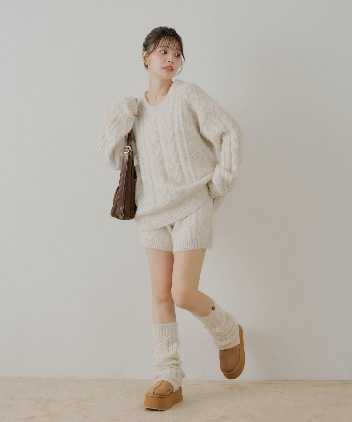 【套裝可搭配】針織短褲
