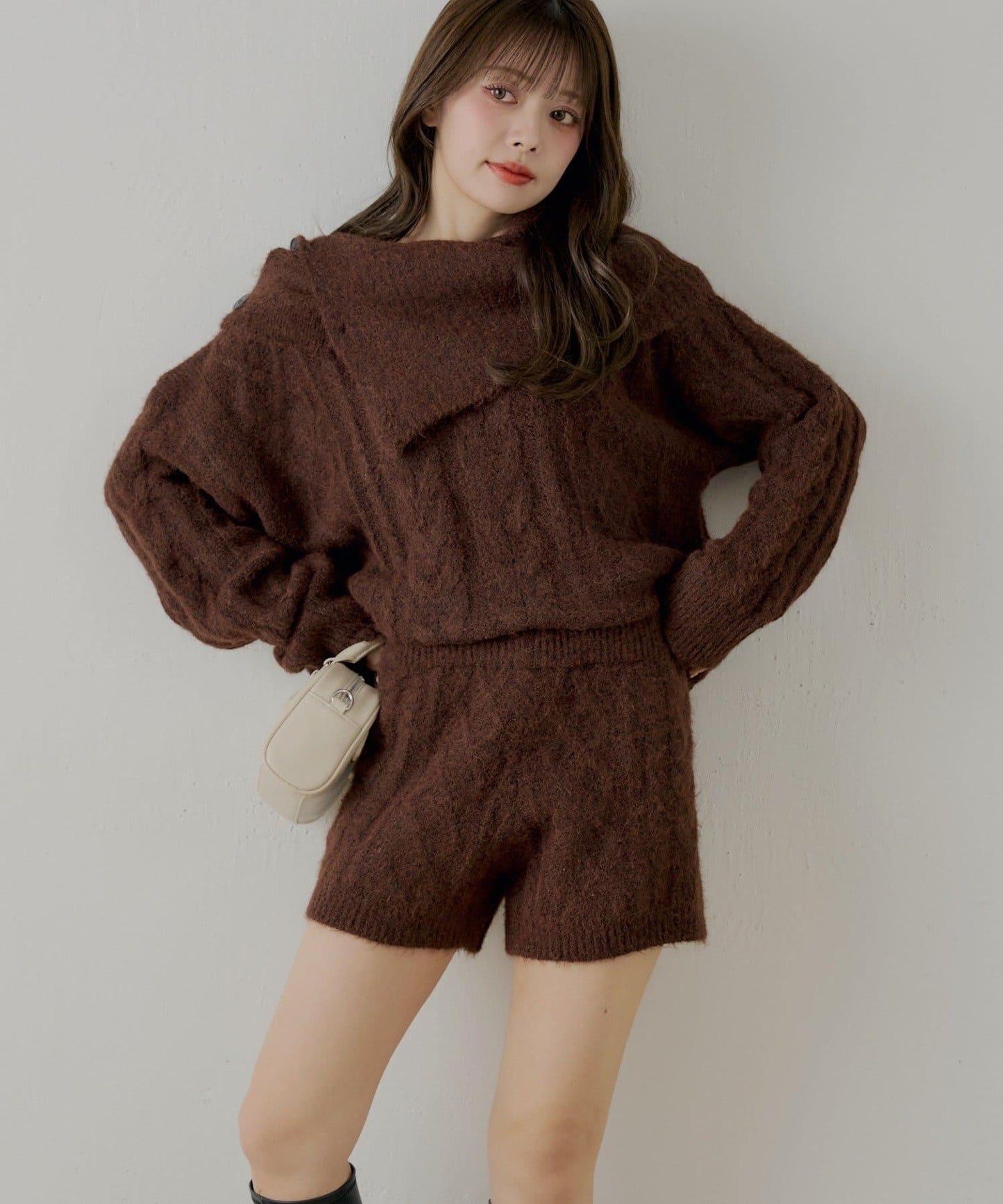 【套裝可搭配】針織短褲