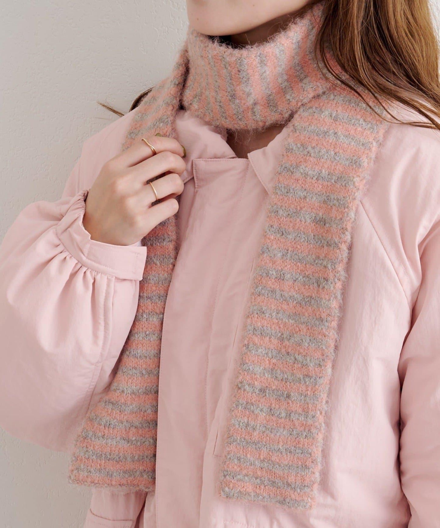 B款混合流蘇圍巾