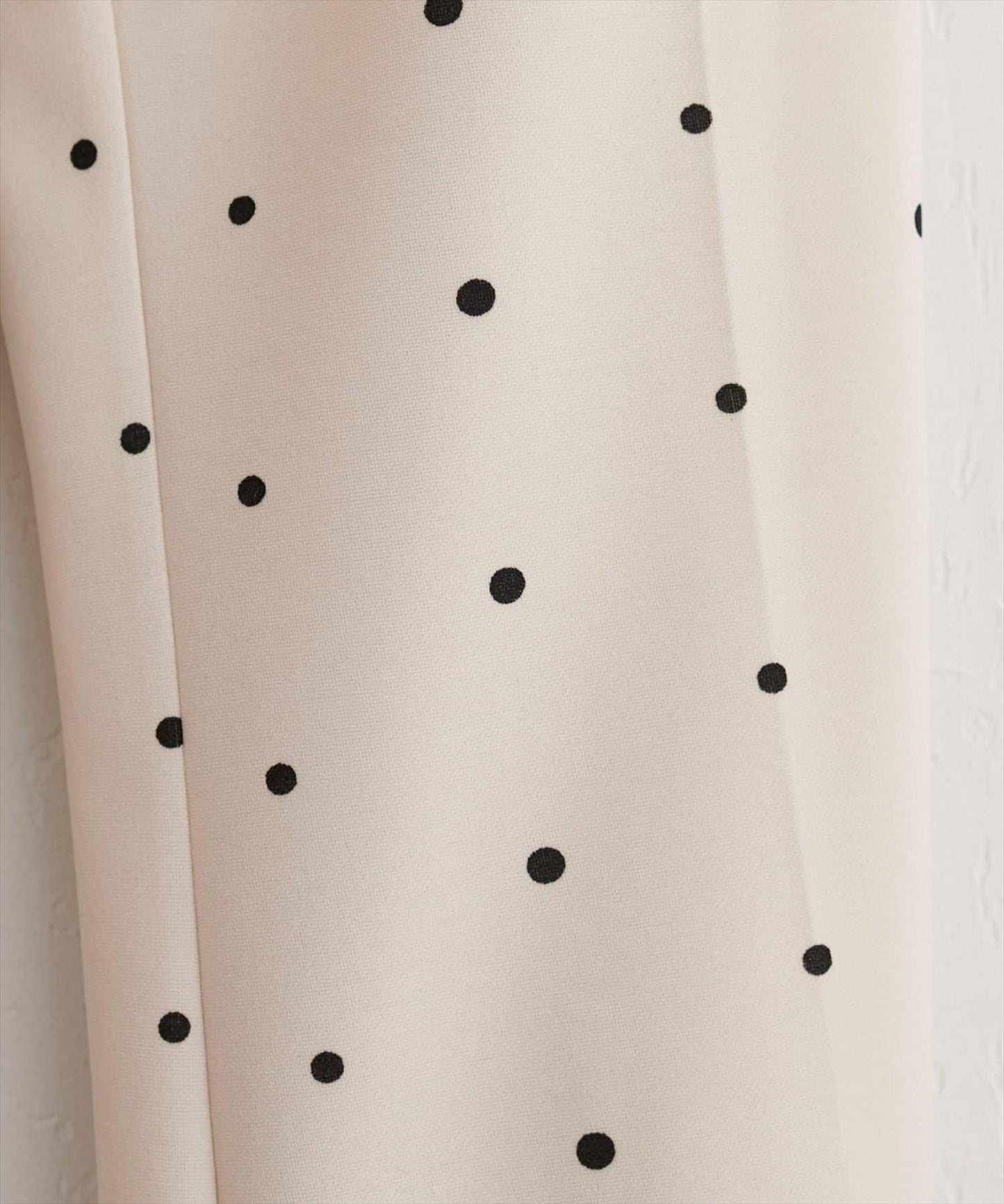 剪裁喬其紗彈力喇叭褲