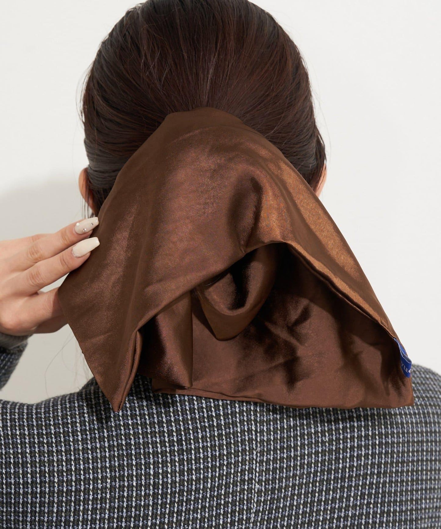 【yuccA】復古緞面大號髮圈