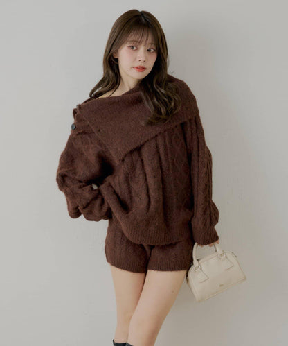 【套裝可搭配】針織短褲