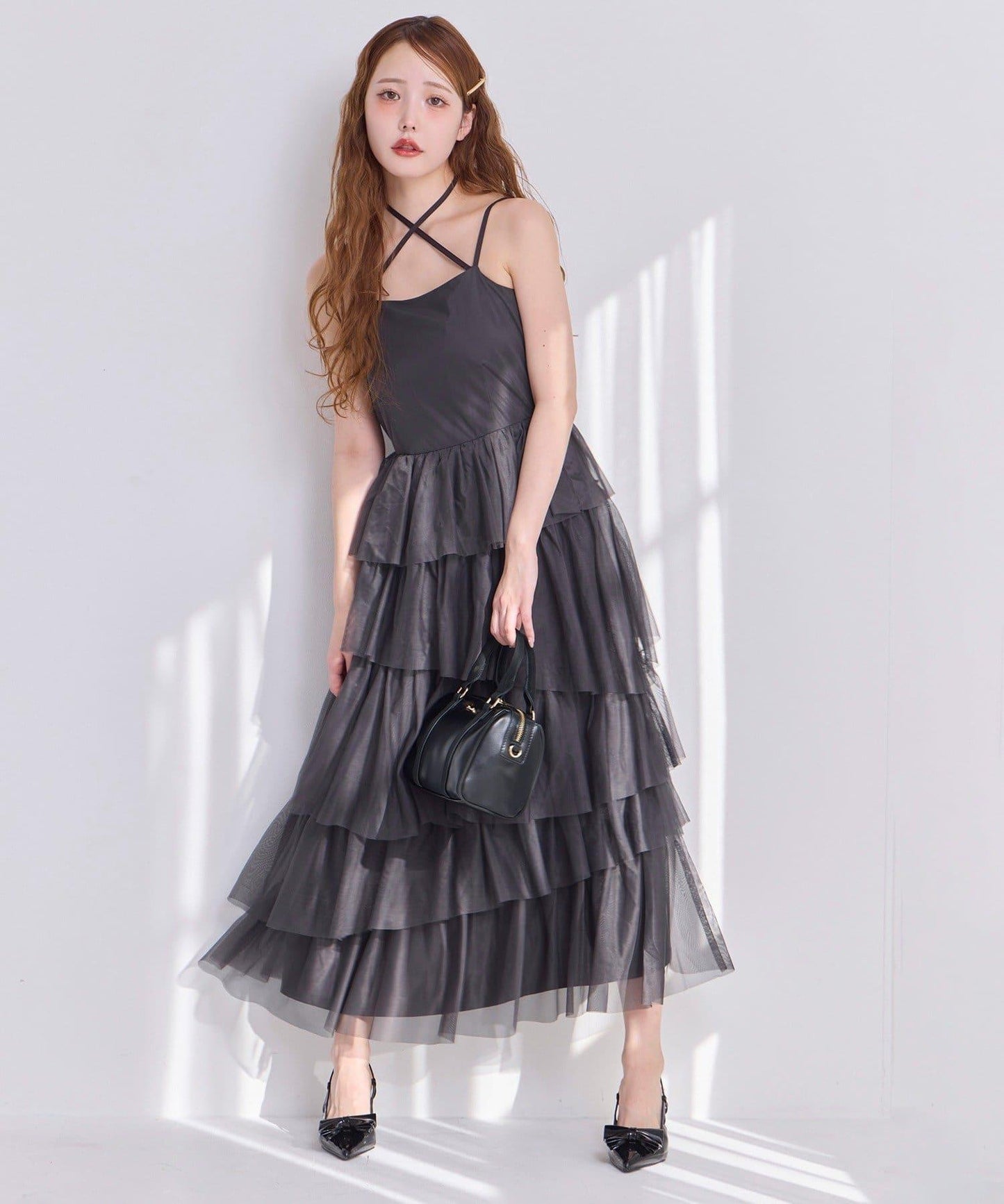 【復刻】層疊網紗連衣裙