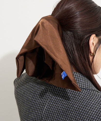 【yuccA】復古緞面大號髮圈