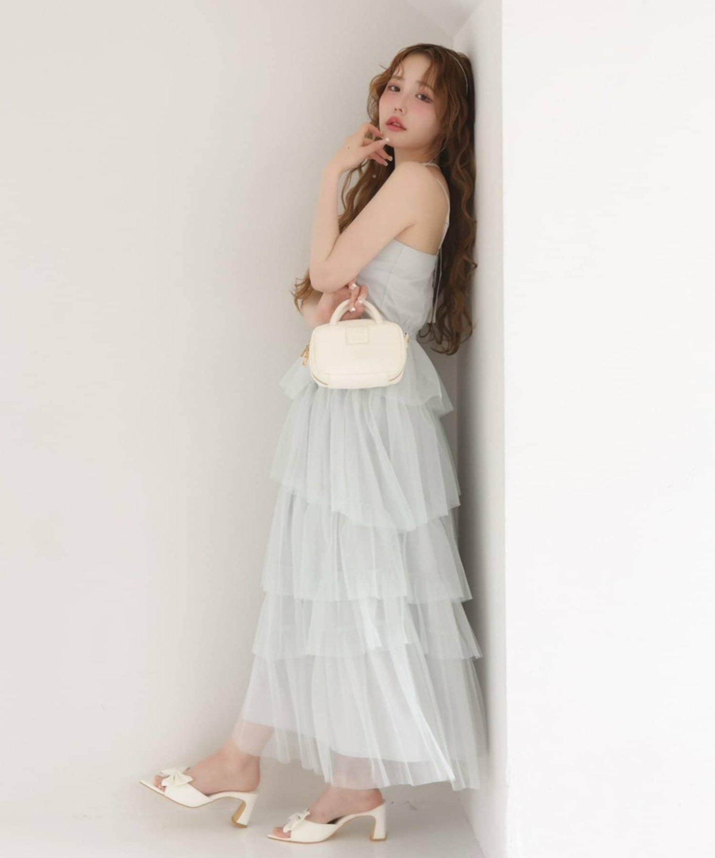 【復刻】層疊網紗連衣裙