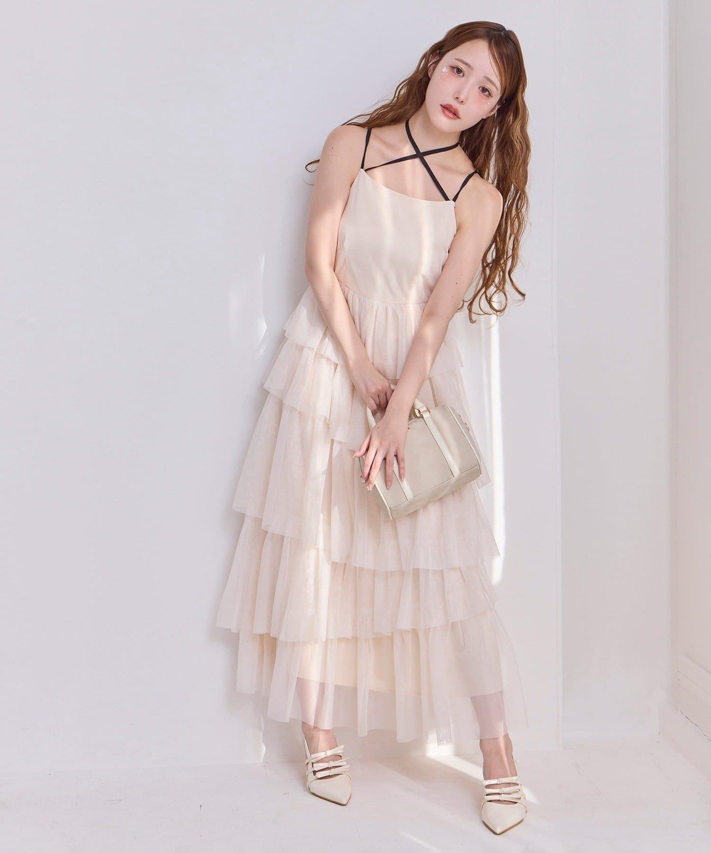 【復刻】層疊網紗連衣裙