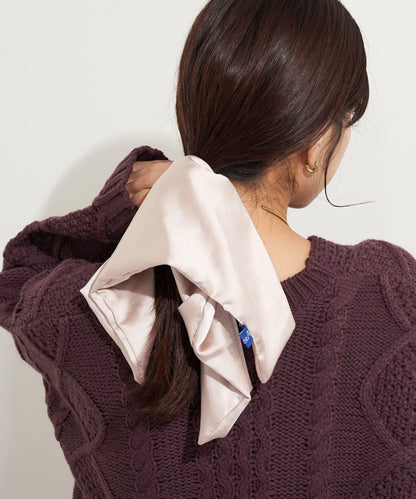 【yuccA】復古緞面大號髮圈