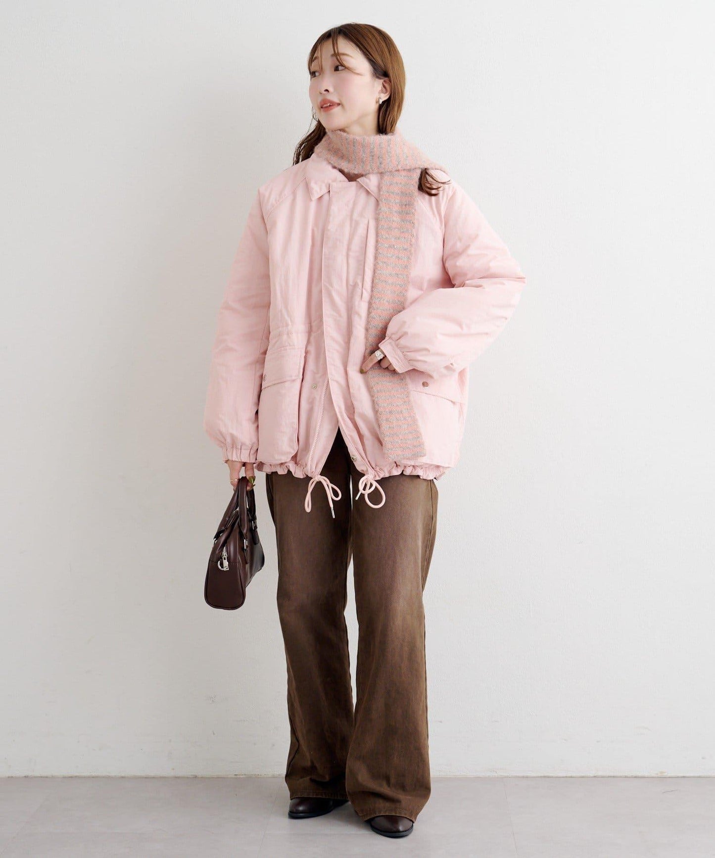 B款混合流蘇圍巾