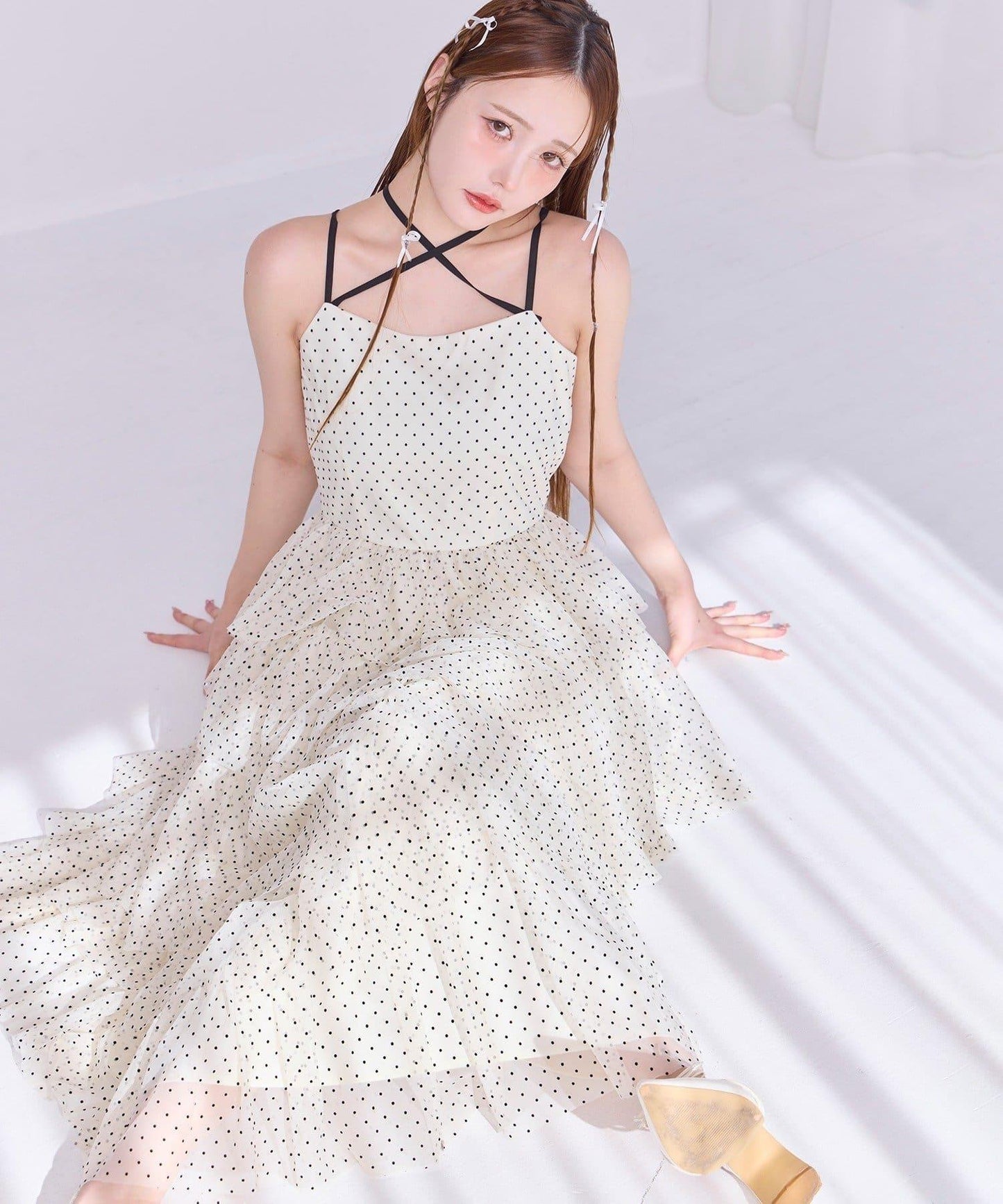 【復刻】層疊網紗連衣裙