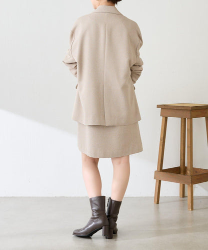 褶皺迷你連衣裙/套裝