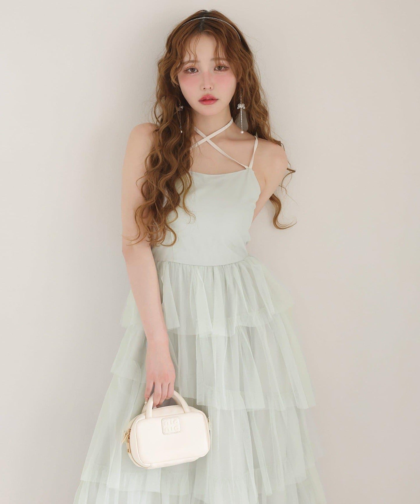 【復刻】層疊網紗連衣裙