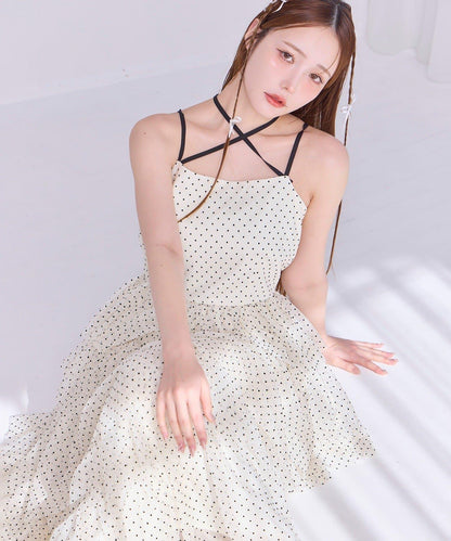 【復刻】層疊網紗連衣裙