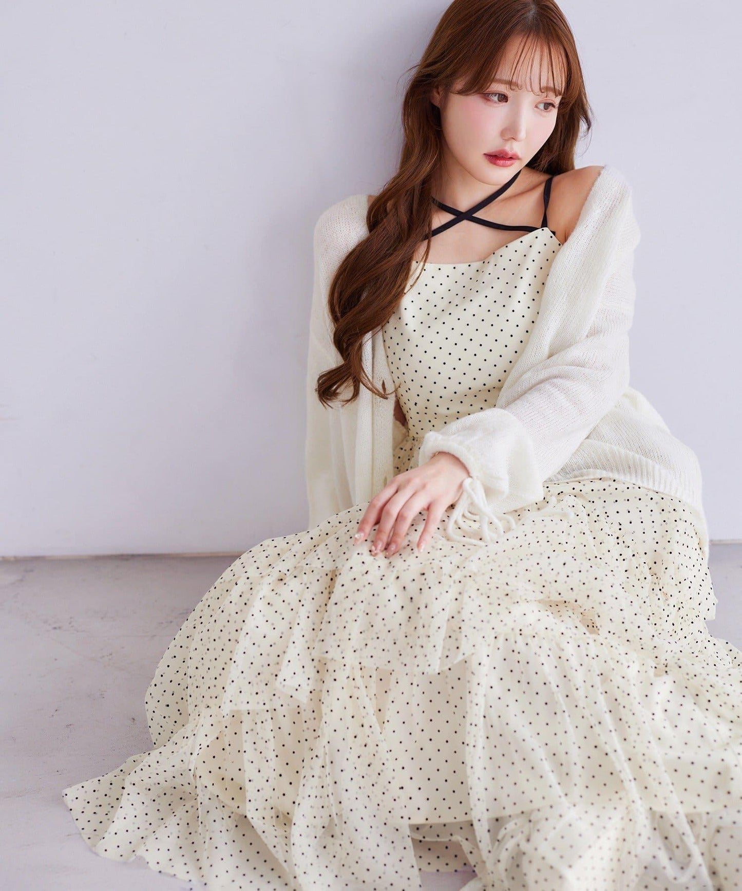 【復刻】層疊網紗連衣裙