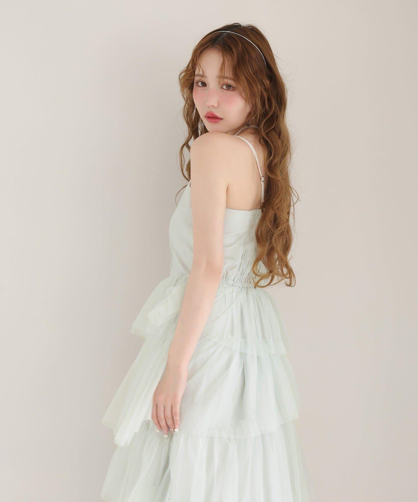 【復刻】層疊網紗連衣裙