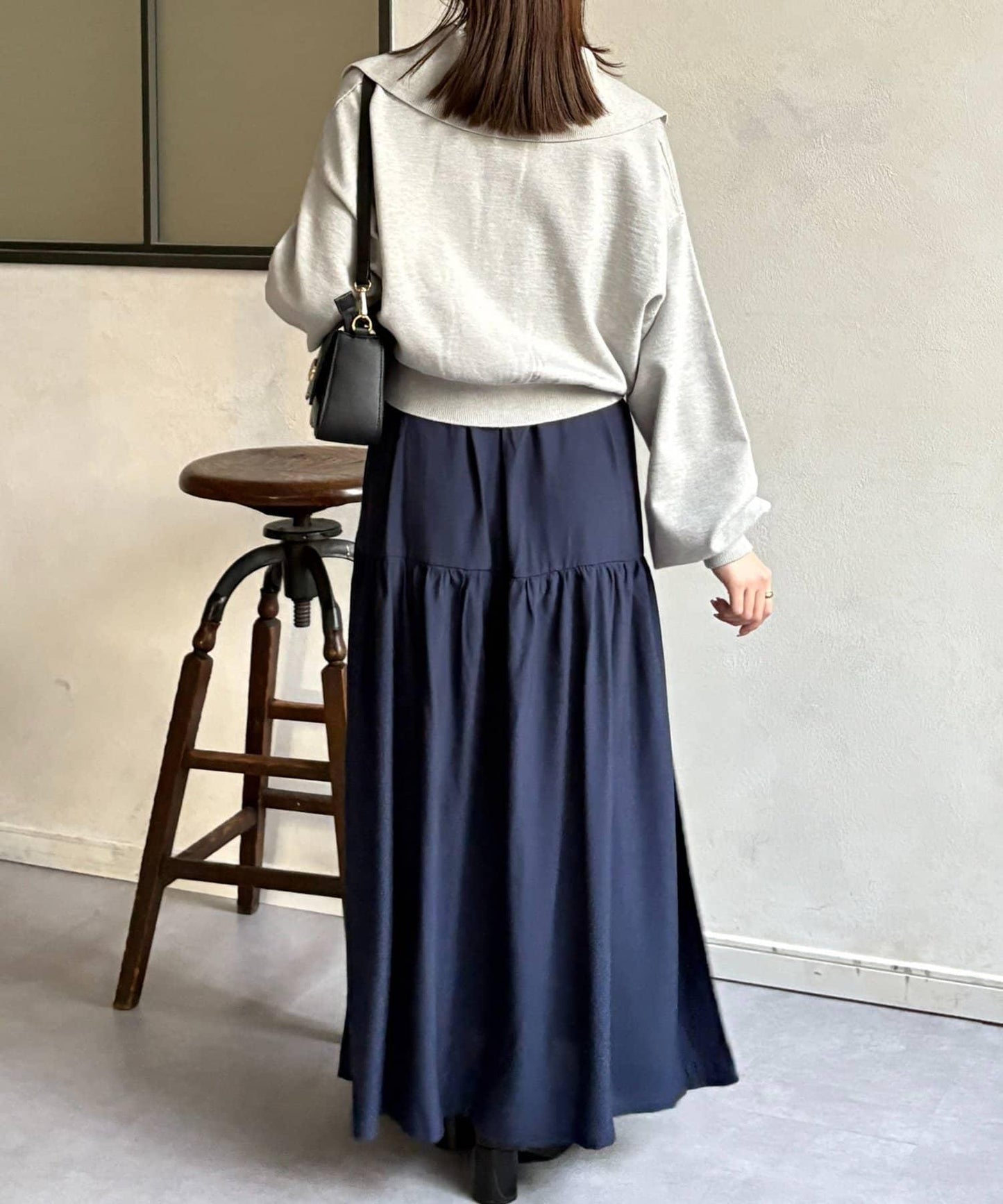 帶領針織套裝吊帶連衣裙