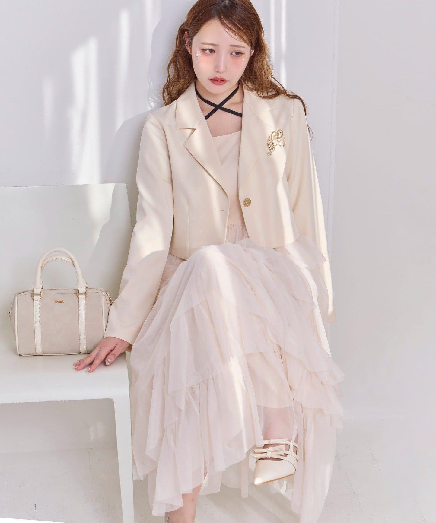 【復刻】層疊網紗連衣裙