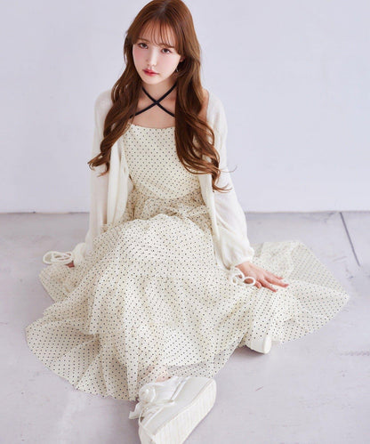 【復刻】層疊網紗連衣裙