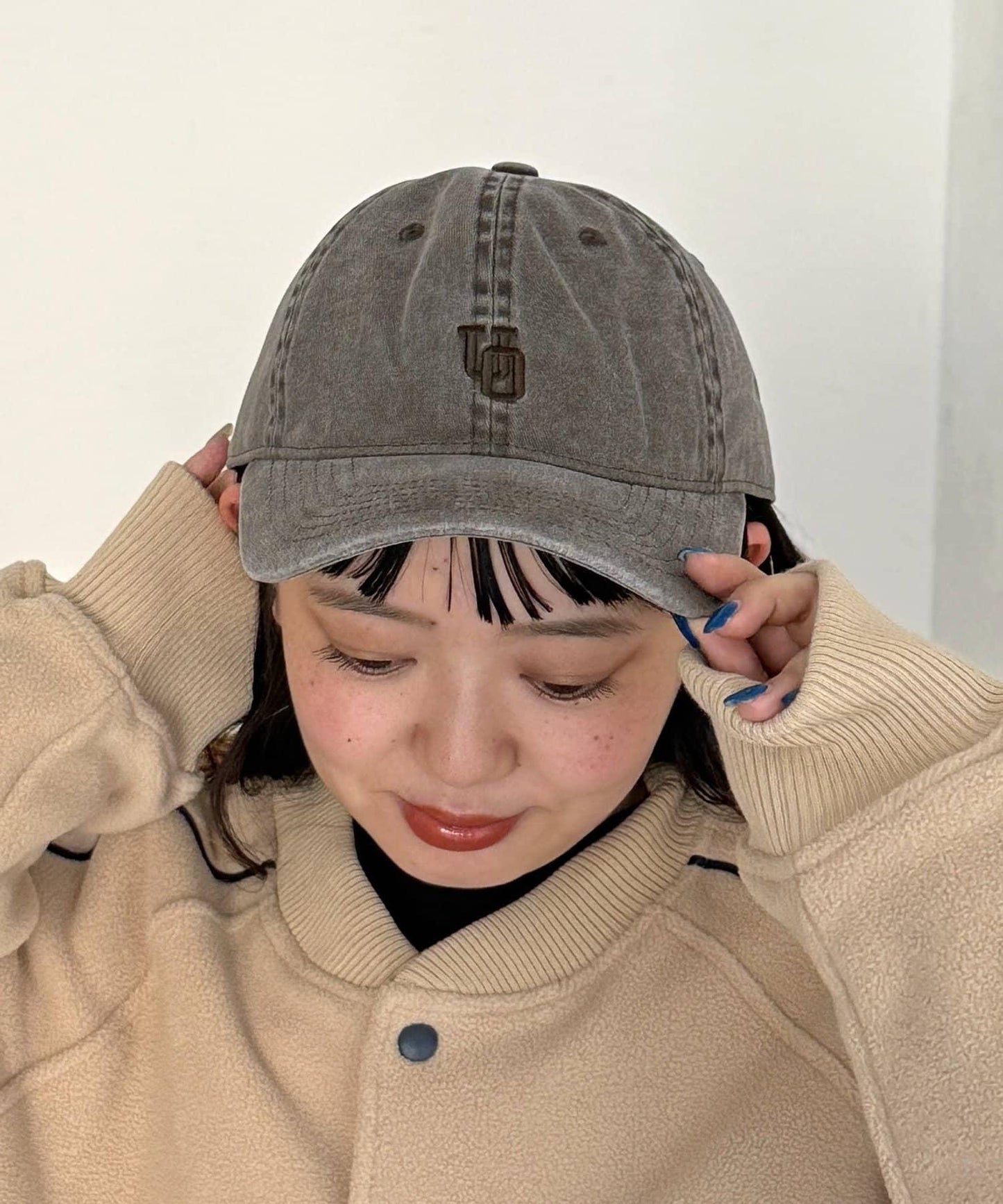 【UNIVERSAL OVERALL】水洗標誌棒球帽