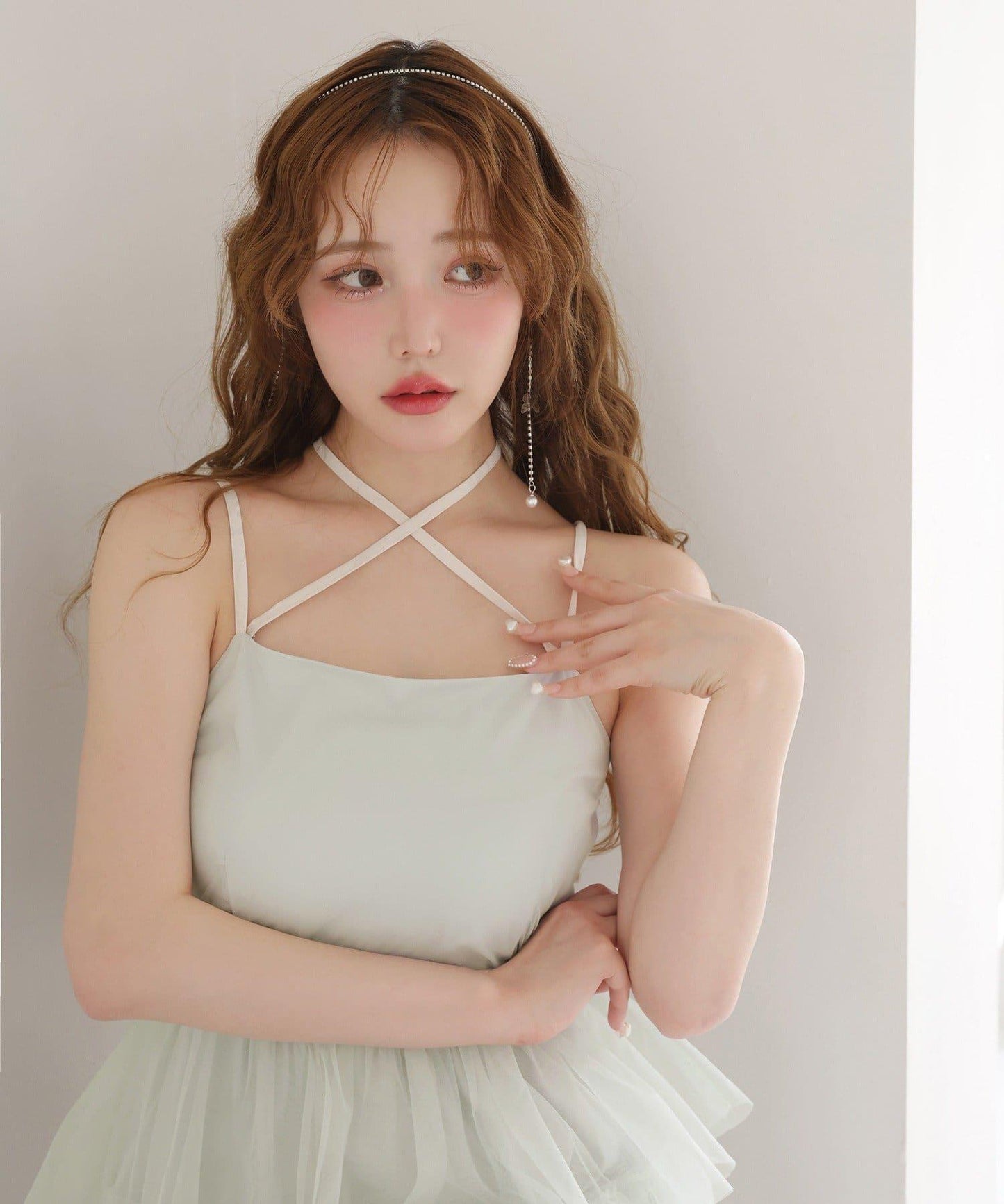 【復刻】層疊網紗連衣裙