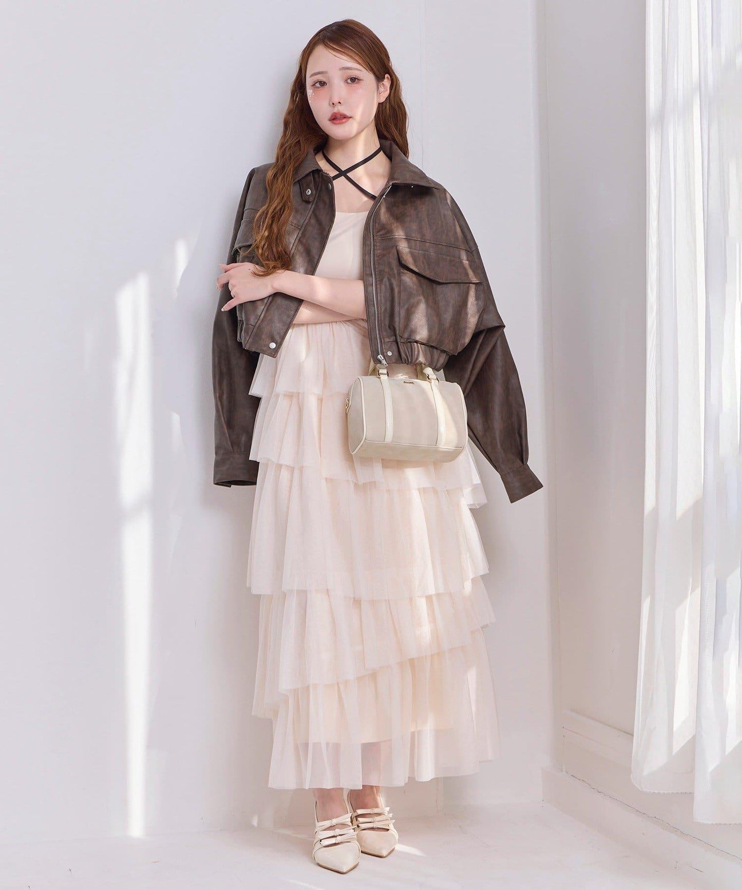 【復刻】層疊網紗連衣裙