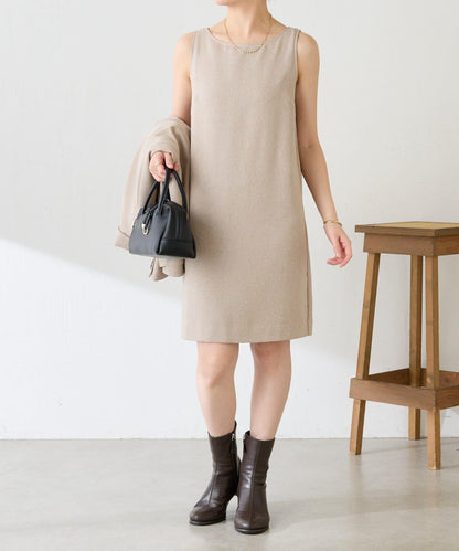 褶皺迷你連衣裙/套裝