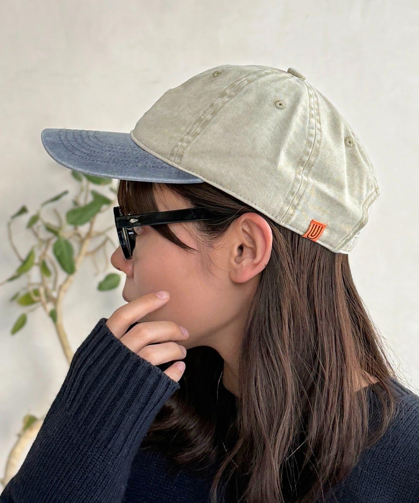 【UNIVERSAL OVERALL】水洗標誌棒球帽