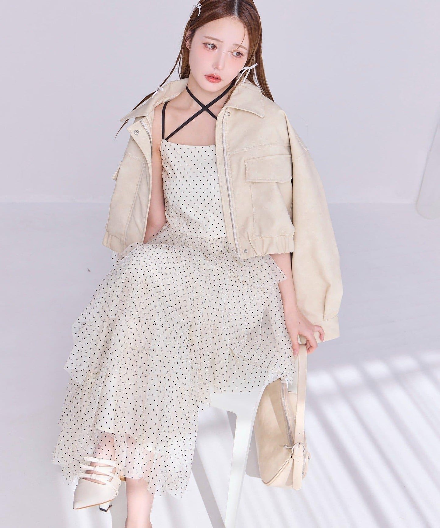 【復刻】層疊網紗連衣裙