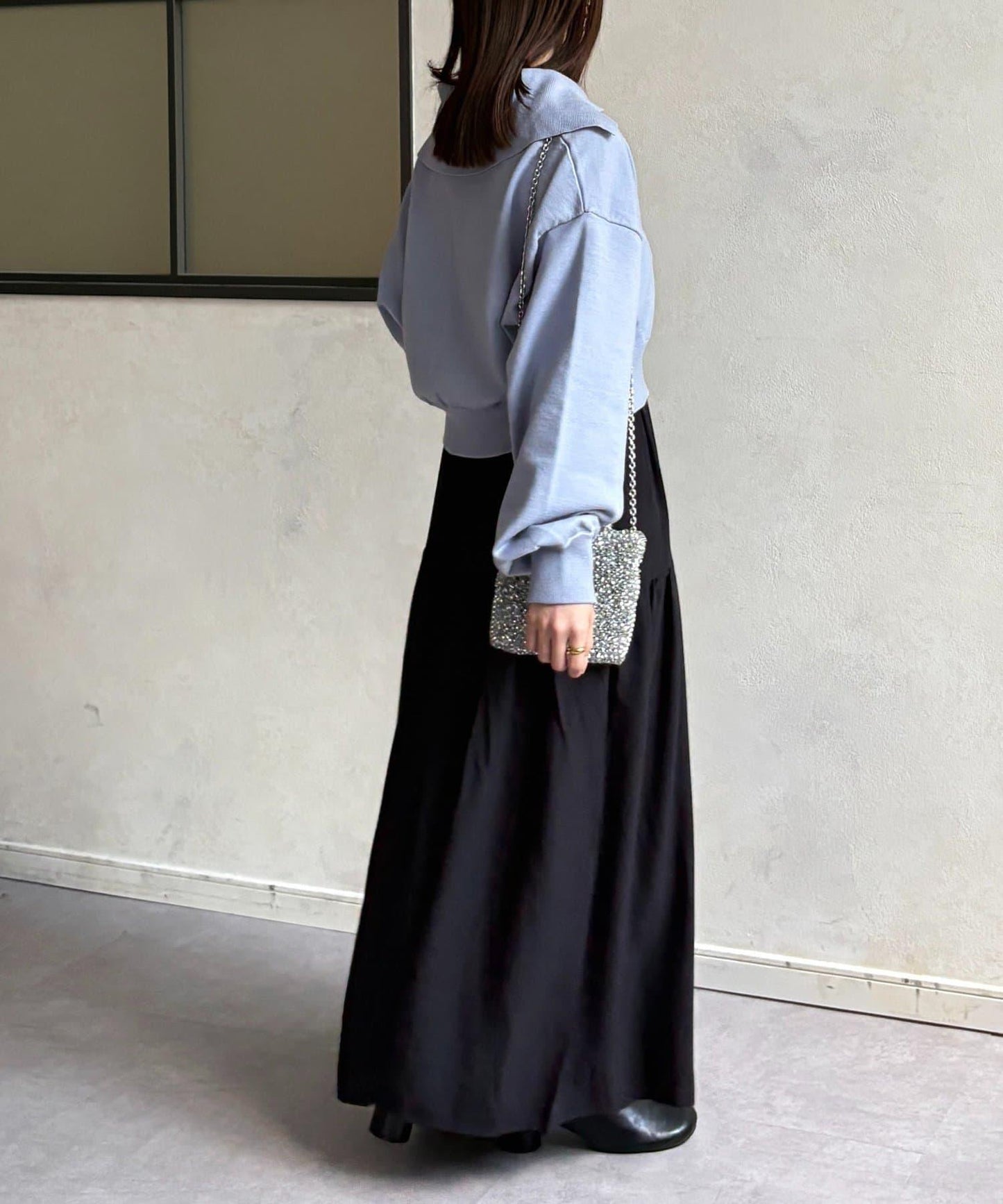 帶領針織套裝吊帶連衣裙