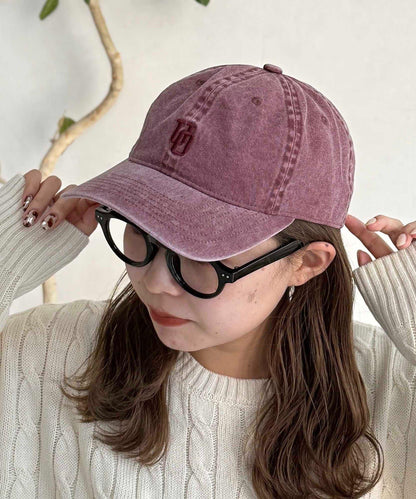 【UNIVERSAL OVERALL】水洗標誌棒球帽