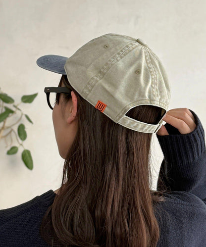 【UNIVERSAL OVERALL】水洗標誌棒球帽